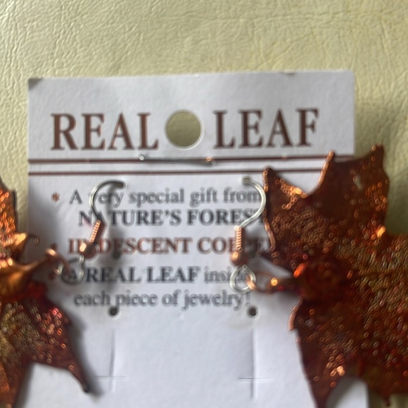 Maple Leaf Earrings# - Picture 6 of 6
